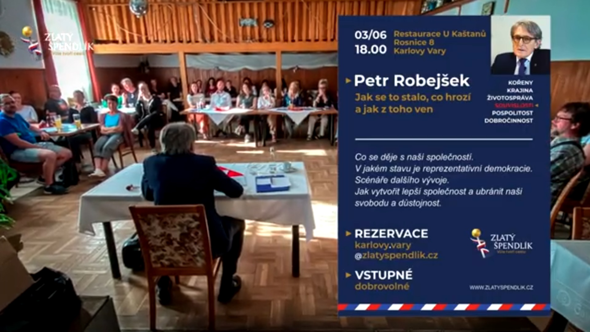 Dr. Petr Robejšek v Karlových Varech